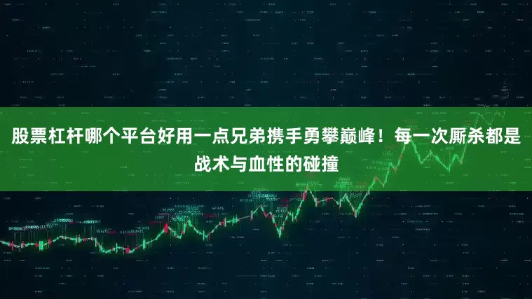 股票杠杆哪个平台好用一点兄弟携手勇攀巅峰！每一次厮杀都是战术与血性的碰撞