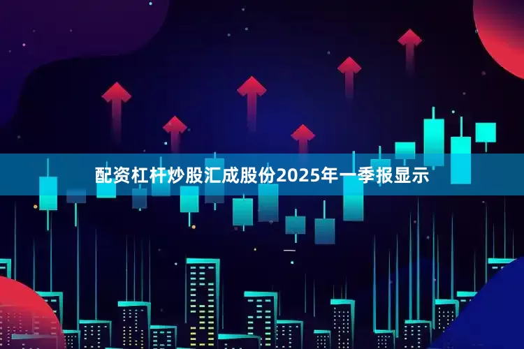 配资杠杆炒股汇成股份2025年一季报显示