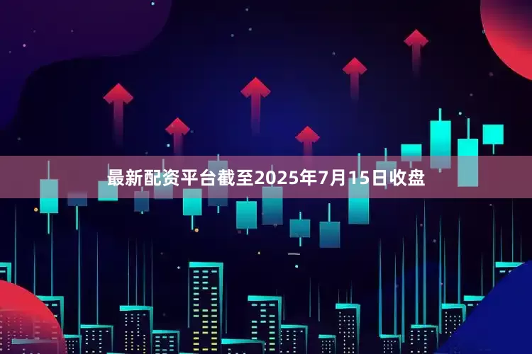 最新配资平台截至2025年7月15日收盘